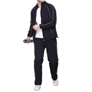 Nouvel ensemble de survêtement tendance pour homme avec fermeture éclair, idéal pour le sport et les loisirs, personnalisable - Product Image 5