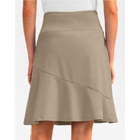 Jupes-shorts de sport taille haute pour femmes grandes tailles, avec poches, douces, respirantes et écologiques, idéales pour la course et le tennis