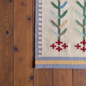 Alfombra Durrie de Lana Hecha a Mano |   Alfombra Tejida a Mano de Estilo Plano, Abstracta, Ecológica y de Pelo Corto para Sala de Estar, Dormitorio y Decoración Moderna del Hogar - Product Image 5