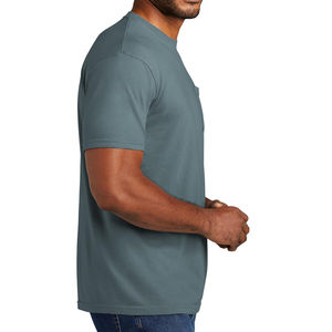 T-shirts pour hommes de haute qualité 100% coton, personnalisés, décontractés, mode été, couleur unie - Product Image 4