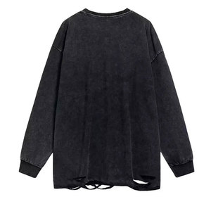 เสื้อฮู้ดกันลมกันหนาวคุณภาพพรีเมียมแบบใหม่ ล้างสีด้วยกรด ระบายอากาศได้ดี มีซิป ปักลายได้ตามต้องการ ทันสมัย สวมใส่สบาย - Product Image 3