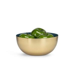 Bol élégant en acier inoxydable, couleur or ivoire, pour salade, soupe, fruits, fait main. - Product Image 3