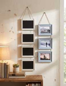 Cadre photo rustique en bois fait main sur mesure par Khadim Handicrafts, écologique, pour affichage vertical sur table, idéal pour mariages et famille - Product Image 5