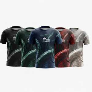 เสื้อยืดคอกลมแขนสั้นลายงูหัวกะโหลกสไตล์โกธิคสำหรับผู้ชาย ทรงปกติ ผ้าคอตตอนเจอร์ซีย์ พร้อมโลโก้แบบกำหนดเอง เสื้อยืดผู้ชาย - Product Image 5