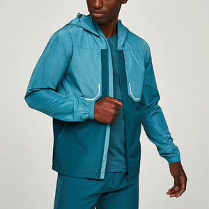 Nouvel Arrivage Ensemble de Jogging 2 Pièces Personnalisable avec Logo, Veste Coupe-Vent Réfléchissante et Survêtement pour Hommes, Tenue de Sport Hiver Streetwear - Product Image 3