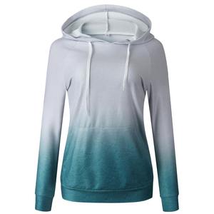 Wholesale OEM <b>Sublimated</b> <b>Hoodies</b> Pullover Custom Printing Logo 100% Polyester <b>Hoodies</b> for Women With Pocket - Product Image 1