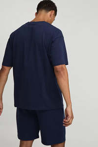 เสื้อผ้ากีฬาแห้งเร็ว แขนสั้น ขายส่ง ลายพิมพ์เรียบง่าย สำหรับฤดูร้อน ผ้าฝ้าย 100% ทรงปกติสำหรับผู้ชาย ระบายอากาศได้ดี เป็นมิตรกับสิ่งแวดล้อม ชุด 2 ชิ้น - Product Image 3