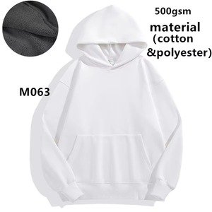 Sudadera con Capucha Personalizada para Hombre, Estilo Oversize, Hombros Caídos, Algodón y Poliéster, Ropa Urbana - Product Image 2