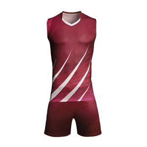 Customize Your Women's Volleyball Uniform Printed <b>Heat</b>-Transfer Printed Breathable Moisture-Wicking Plus Size Summer Polyester - Product Image 1