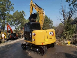 รถขุดขนาดเล็ก CAT 307 มือสอง 7 ตัน ผลิตในญี่ปุ่น เครื่องจักรไฮดรอลิกพร้อมเครื่องยนต์แคตเตอร์พิลลาร์ อุปกรณ์ก่อสร้างขนาดกะทัดรัด - Product Image 3