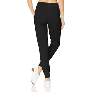 Pantalon de survêtement unisexe premium en molleton épais avec cordon de serrage réglable, style streetwear – Échantillon d'usine disponible dès aujourd'hui - Product Image 3