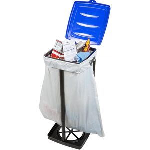 ถังขยะพับได้แบบพกพาขนาด 13 แกลลอน ทนทาน ใช้ได้ทั้งในบ้าน/นอกบ้าน สำหรับตั้งแคมป์และงานรีไซเคิล - Product Image 3