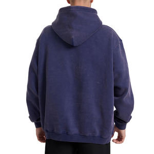 Sudadera con capucha para hombre, modelo 2026, de fabricante Star, de alta calidad, estilo urbano, con lavado ácido, para invierno, 100% algodón. - Product Image 3