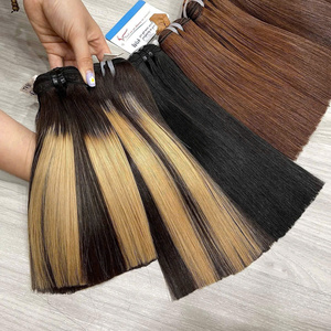 Extensiones de Cabello Virgen Vietnamita Liso Natural de Primera Calidad, Trama SDD, Color de Moda, Envío Inmediato - Product Image 1