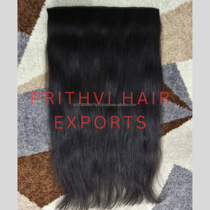 Juego de 10 extensiones de cabello humano Remy 613 Rubio Premium con Clip de alta calidad - Product Image 6