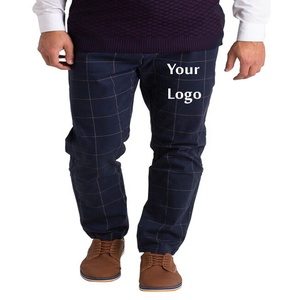 กางเกงลำลองแฟชั่นผู้ชายเอวกลางแบบเป็นทางการผ้าทอแบบไม่ทอสไตล์ฮิปฮอปสไตล์สำนักงานที่เป็นที่นิยมจากบังคลาเทศ - Product Image 4