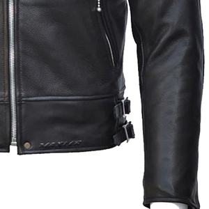 Veste en cuir véritable coupe-vent de haute qualité pour hommes pour les activités de plein air d'été et d'hiver vêtements de course de moto grande taille - Product Image 6