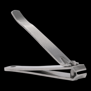 Factory Price Matte Black Luxury Stainless Steel Straight Nail Clippers High-Tension Precision Grooming Tool for Toenail Sharp - Product Image 5