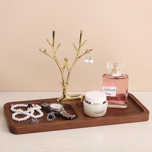 Luxury Deer Antler Jewelry Organizer Stand Multi Branch Holder With Storage Tray Stable Base For Rings <b>Watches</b> And Accessories - Product Image 4