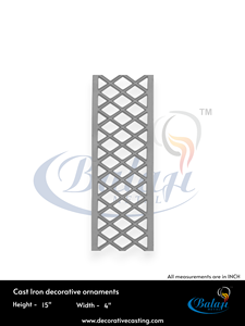 Pièces de portail de jardin en fonte robuste à finition sablée Super Shot BM-229 OEM Precision Balaji Metals, facilement assemblables - Product Image 3