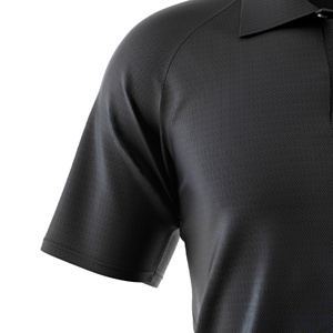 Men's Sublimated Soccer Polo <b>Shirt</b> Short Sleeve Moisture Wicking Regular Fit Geometric Print - Product Image 5