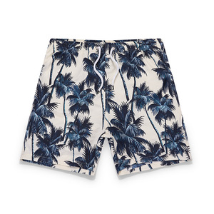 Shorts de bain personnalisés pour hommes, tissu Oxford à séchage rapide, anti-UV, respirant, avec poche, imprimé, polyester et élasthanne - Product Image 2