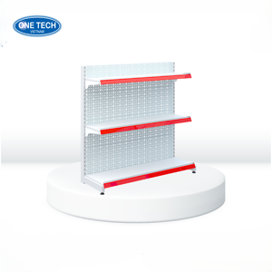 Estante Góndola Perforado de Una Cara OneTech de Alta Resistencia y Versátil de 1.2m con Revestimiento en Polvo Antioxidante para Exhibición en Pared de Minoristas, Vietnam - Product Image 1
