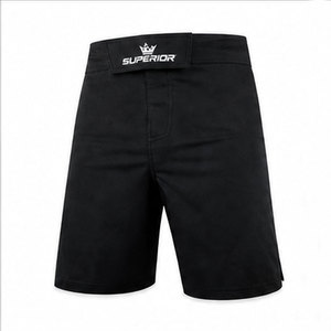 New Arrival <b>Blank</b> MMA Fight Shorts Wholesale Plain MMA Shorts for Men and Women High Quality Training Shorts Wholesale Rate - Product Image 1