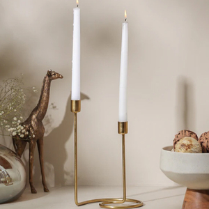<b>Brass</b> Candle Stand Gold Metal Cage Design Modern <b>Candlestick</b> Holders - Product Image 4