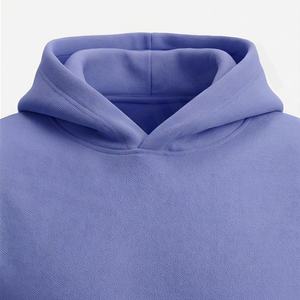 Sweat à capuche premium pour homme 100% coton coupe classique pull molletonné hiver décontracté épais personnalisé avec poche - Product Image 4