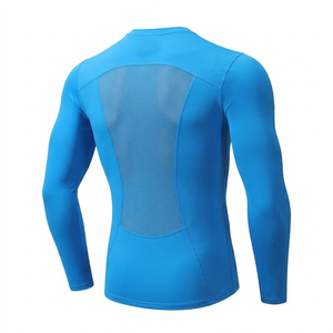 Custom Logo Eco-Friendly Winter Quick Dry Gym Compression Shirts Unisex Breathable <b>Long</b> <b>Sleeve</b> Athletic Training <b>Base</b> <b>Layer</b> - Product Image 2