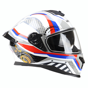 <span class=keywords><strong>Casco</strong></span> de Motocicleta Unisex ABS con Doble Visera, <span class=keywords><strong>Casco</strong></span> Integral Personalizado, <span class=keywords><strong>Casco</strong></span> de Motocross y Scooter Cómodo - Product Image 6