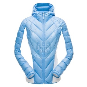 Chaqueta acolchada gruesa y cálida para mujer, abrigo largo de invierno con capucha transpirable, prendas de vestir exteriores OEM personalizadas para clima frío, venta al por mayor disponible - Product Image 1