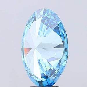 Diamante Suelto Ovalado de 3CT, Cultivado en Laboratorio, Certificado por IGI, Corte CVD, Azul Fantasía, VVS2 VS1, Unisex, Gema de Primera Calidad para Joyería, OEM ODM - Product Image 2