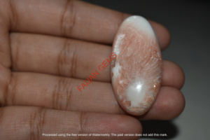 Cabochons de Scolecite Polis à la Main Qualité AAA+ Pierres Précieuses Naturelles en Vrac pour Bijoux Colliers FAIJAN GEMS Rajasthan Troisième Qualité - Product Image 3