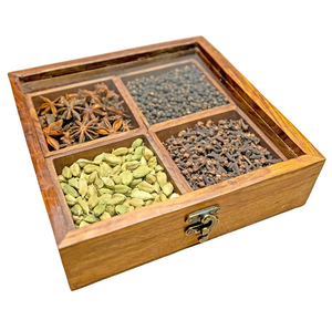 Wood Spice <b>Box</b> High Quality Eco-Friendly Wooden Kitchen Spice Rack Container <b>Box</b> Best Selling Sale - Product Image 4