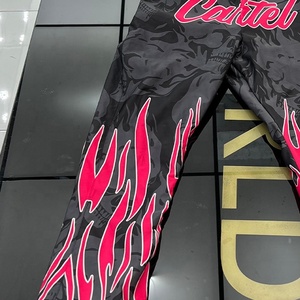 Survêtements deux pièces pour hommes de haute qualité Logo personnalisé Poly coupe-vent et pantalons de jogging Shorts avec veste respirante - Product Image 5