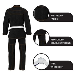 Kimono de Jiu-Jitsu BJJ - Prix Usine Prêt à Expédier - Uniforme de Compétition Professionnel avec Coutures Renforcées pour une Durabilité Maximale - Commandez Maintenant - Product Image 2
