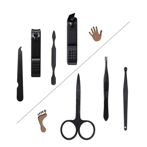 All One Stainless Steel Classic Child-Sized Portable Manicure Kit <b>Trimmer</b> File <b>Cuticle</b> Tools-High Quality Manicure Pedicure Set - Product Image 3