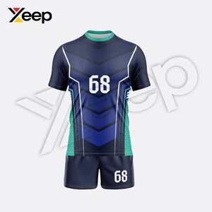 ชุดวอลเลย์บอล XEEP รุ่น XC-VU-11 ผ้าโพลีเอสเตอร์ ระบายอากาศได้ดี สำหรับทุกเพศ ขายดีที่สุด บริการ OEM ขายส่ง ปรับแต่งได้ พร้อมลายพิมพ์แบบรีดร้อน - Product Image 2