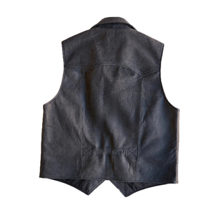 Servicio OEM, Nuevo Diseño, Chaleco de Cuero para Motociclistas, Transpirable, Chaleco de Motocicleta para Hombre, Venta Caliente, Chaleco de Cuero de Buena Calidad - Product Image 5