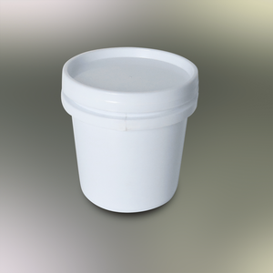 Wholesale Folin Custom 1-Liter Food Grade Cylinder PP <b>Plastic</b> Paint <b>Bucket</b> White ISO 9001 Certified Vietnam Hanoi Empty Barrel - Product Image 5