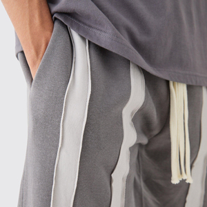 Pantalones Jogger de Pierna Ancha Extra para Hombre, Fabricados en Pakistán, Tejido Interlock Resistente, Pantalones Deportivos Básicos Cálidos de Primera Calidad - Product Image 6