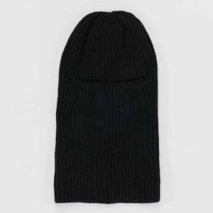 Custom Design Embroidery Logo Sunproof Breathable Waterproof 100% Polyester <b>Balaclava</b> 3-Hole Full Face Knit Beanie Sports - Product Image 1