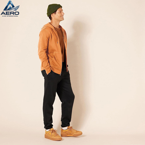 Sudadera con capucha de algodón con cremallera completa para hombre, tela suave, informal, cómoda, estilo urbano, nuevo modelo, ropa casual. - Product Image 1