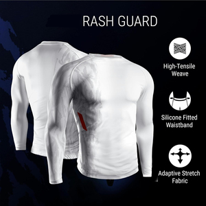 Professional Full Sleeve Rash Guard Lightweight <b>Athletic</b> Training Shirt Premium Manufacturer Bulk Production - Product Image 4