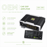 Amplificateur de puissance OEM Sennuopu X11B, amplificateur audio de voiture, processeur DSP, amplificateur de subwoofer de voiture, égaliseurs et amplificateurs universels