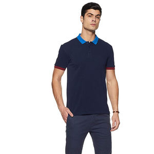 Camisetas Polo de Marca de Última Moda para Hombre en Color Azul, Ropa de Oficina, Ropa Masculina con Logotipo Privado, Camisetas Casuales para Hombre - Product Image 6