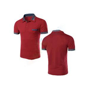 Men's <b>White</b> <b>Polo</b> Shirt Short Sleeve Slim Fit Knitted Contrast Trim Casual Style - Product Image 4