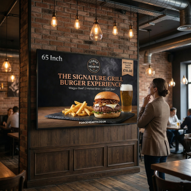 Android 11 Advertising Display 32/43/50/55/65 Inch Non Touch 4K Wall Mounted Digital Signage Commercial LCD Screen Media Player